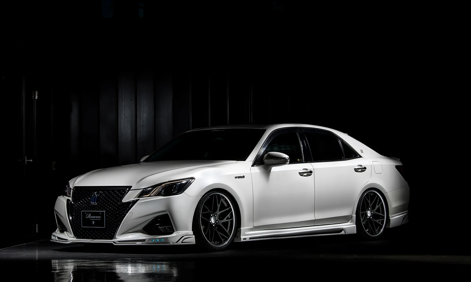 ชุดแต่ง TOYOTA 210 CROWN ATHLETE MODEL GRS211/GRS214/ARS210/AWS210 2015.10~2018.07 Rowen Japan ภาพ 25