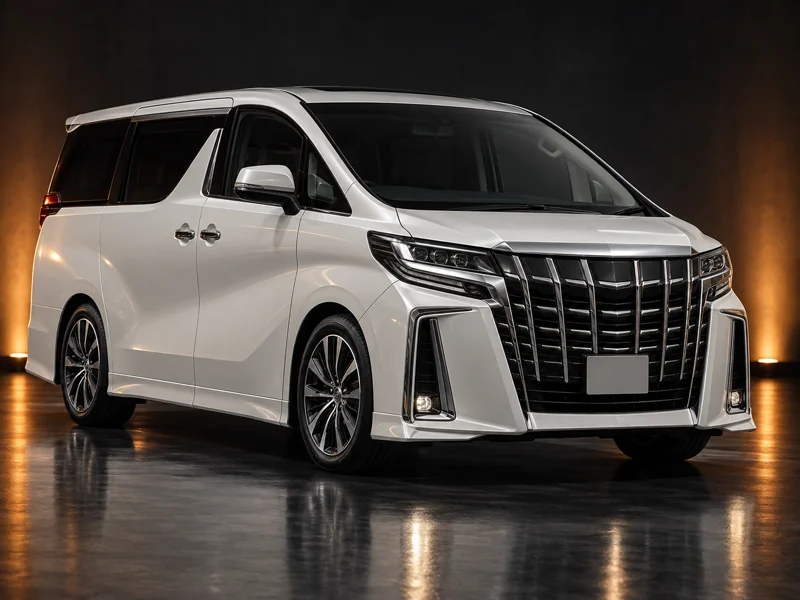 ภาพจำลองชุดแต่ง ชุดแต่ง Toyota Vellfire20 2011 2014 หน้า Alphard 30 (Full Set) มุมด้านหน้า สำหรับการนำเสนอ