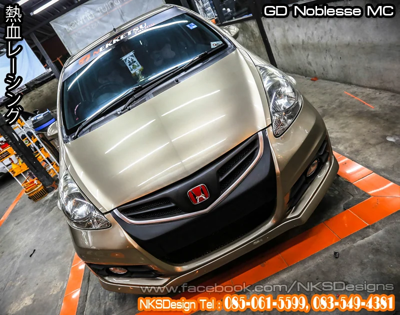 รูปชุดแต่ง ชุดแต่ง Honda Jazz GD 2004 2007 NKS ภาพที่ 3