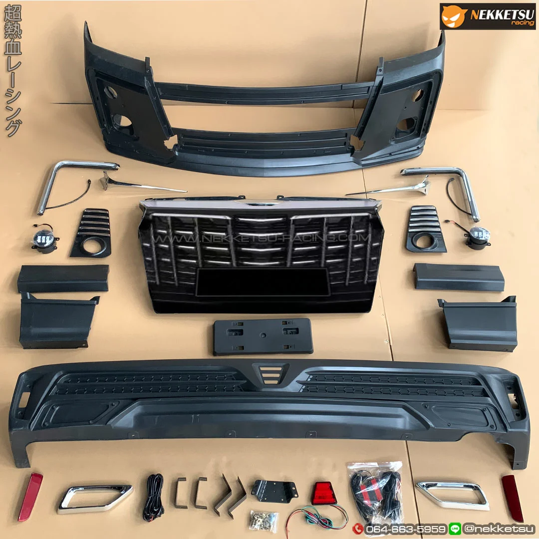รูปชุดแต่ง ชุดแต่ง TOYOTA Commuter รถตู้ 2005 2018 ทรง Alphard V.1 ภาพที่ 5