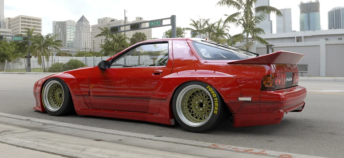 สปอยเลอร์ท้าย (ชิ้นแยก) - V1.0 MAZDA FC RX-7 [FC3S] Pandem ภาพสินค้าที่เลือก