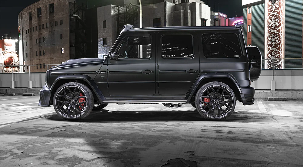 ชุดแต่ง MERCEDES-BENZ G-CLASS G63/G550/400d/350d AMG LINE WALD Japan สปอร์ตไลน์ แบล็กไบซัน เอดิชัน ภาพ 15