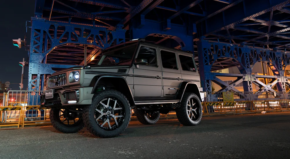 ชุดแต่ง MERCEDES-BENZ G-CLASS G63/G550/350d WALD Japan สปอร์ตไลน์ แบล็กไบซัน เอดิชัน ภาพ 4