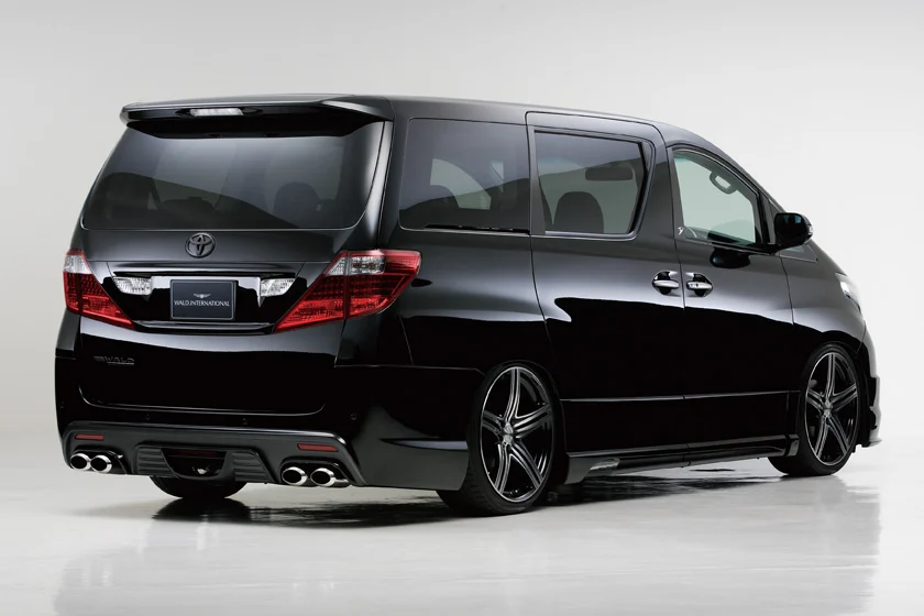 ชุดแต่ง TOYOTA ALPHARD WALD Japan สปอร์ตไลน์ แบล็กไบซัน เอดิชัน ภาพ 12
