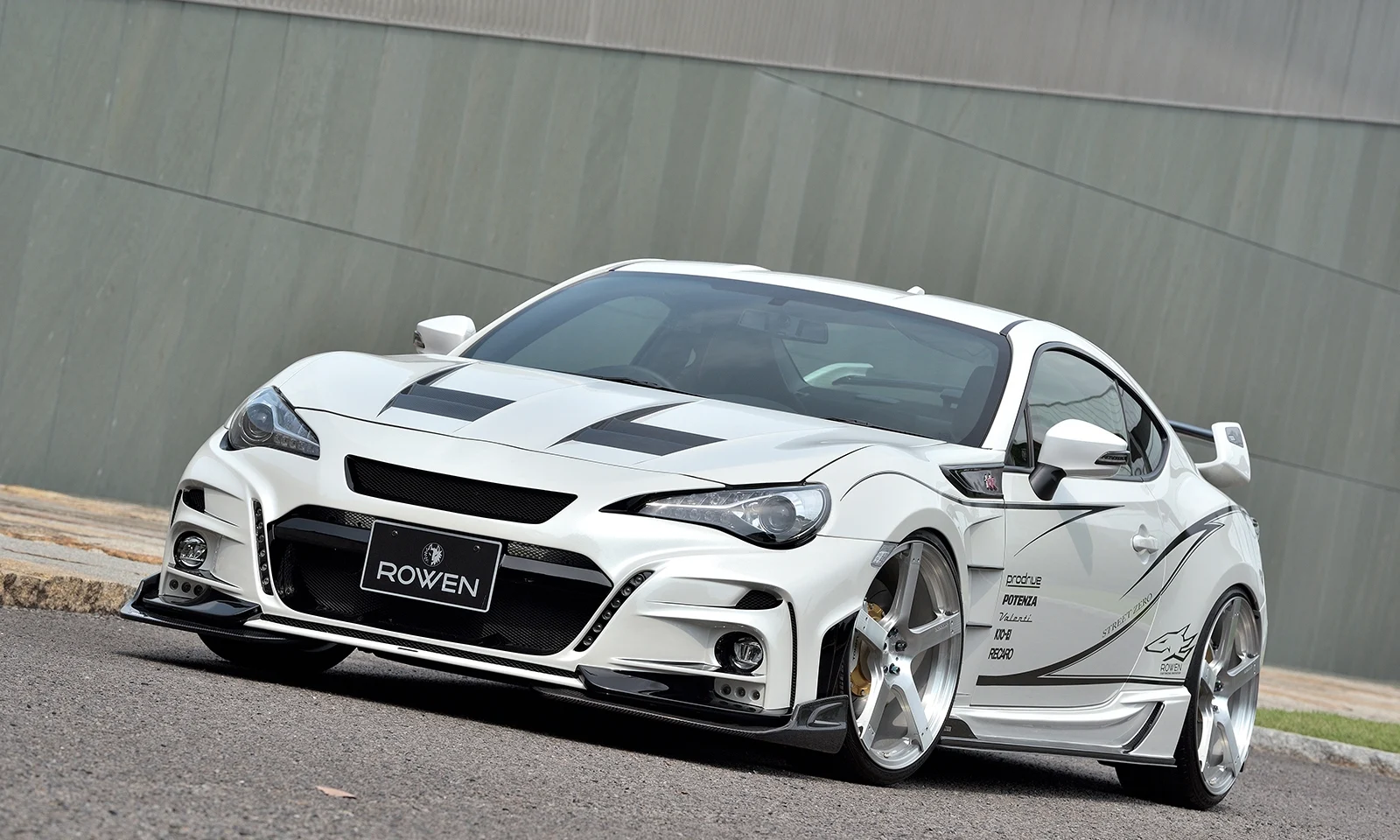 ชุดแต่ง TOYOTA 86 STREET ZERO MODEL Bumper type ZN6 2016.08~Rowen Japan ภาพ 3