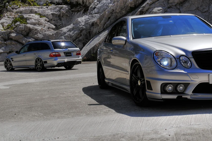 ชุดแต่ง MERCEDES-BENZ E-CLASS WAGON WALD Japan สปอร์ตไลน์ แบล็กไบซัน เอดิชัน ภาพ 8