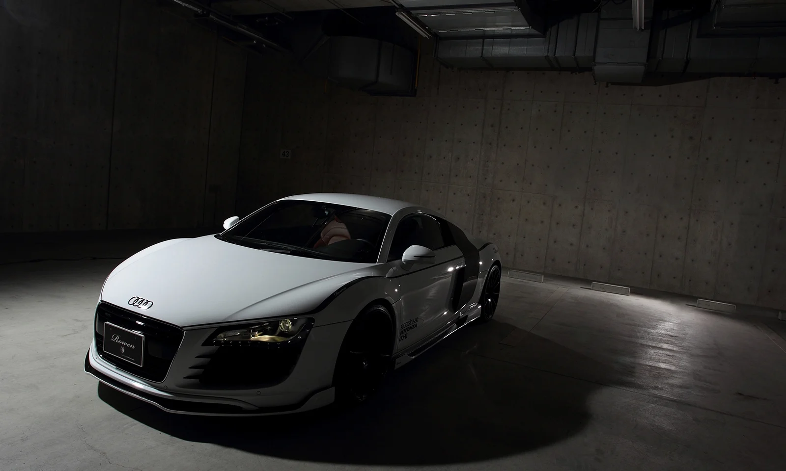 ชุดแต่ง Audi R8 Coupe 4.2 (V8) 42BYHF 2007.07~2013.03 Rowen Japan ภาพ 9