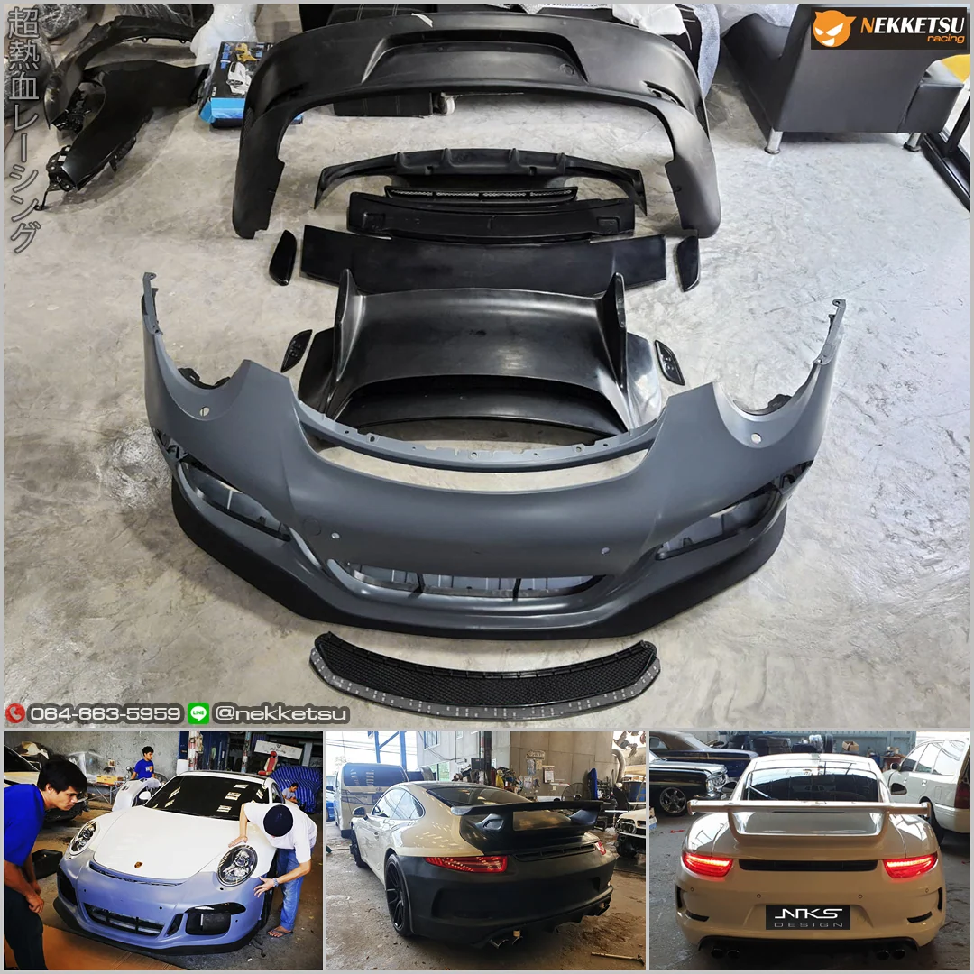 ชุดแต่ง Porsche Carrera 911 (991) GT3 991