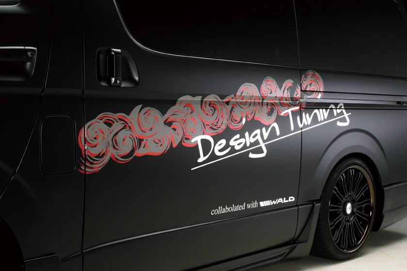 ชุดแต่ง TOYOTA HIACE WIDE WALD Japan เอ็กเซ็กคิวทีฟไลน์ ภาพ 10