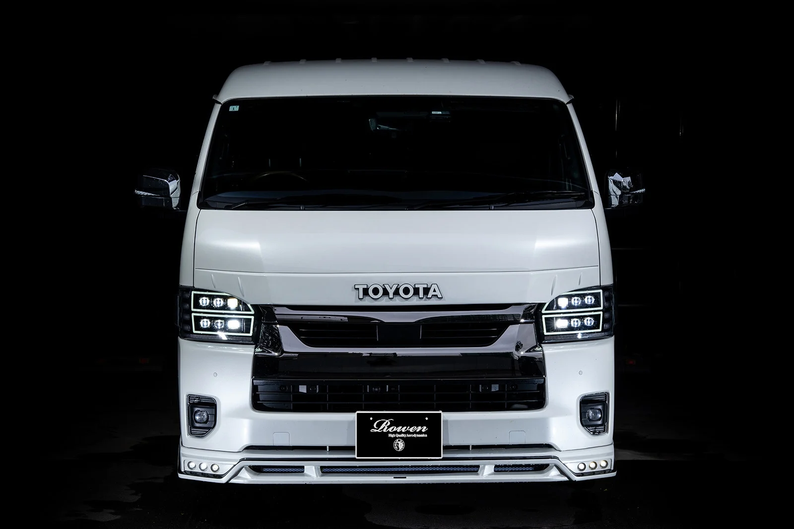 ชุดแต่ง TOYOTA 200HIACE Wide 4 /5 /6 /7 MODEL GDH/KDH/TRH211 2013.12~Rowen Japan ภาพ 2