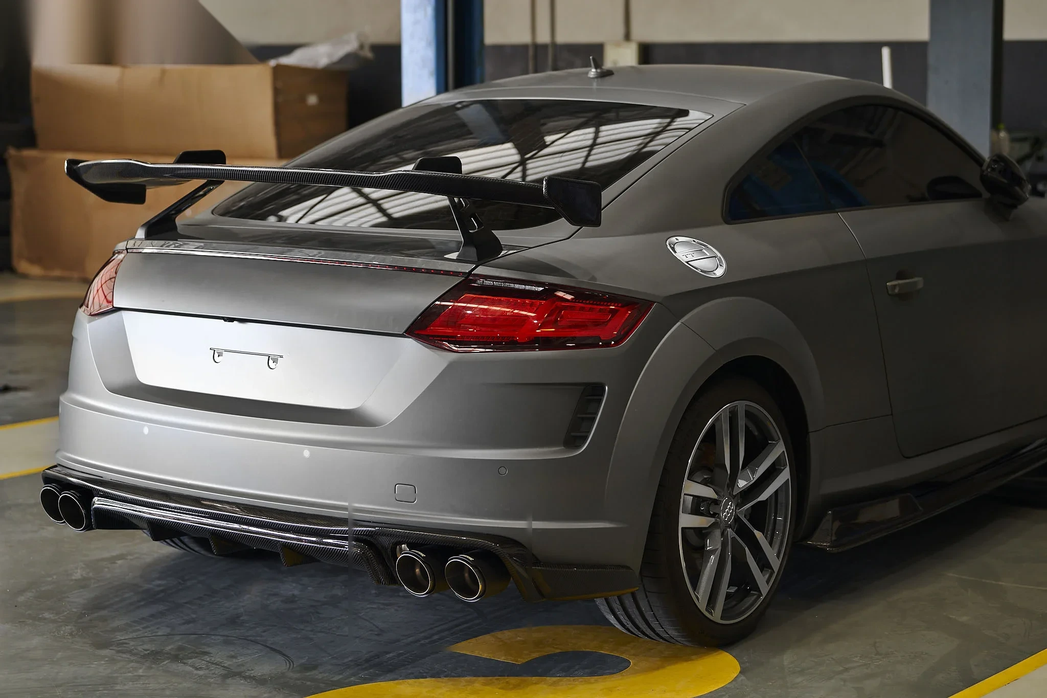 ชุดแต่ง Audi TT 8S Audi TT Gen 3 x คาร์บอน GT Wing Prodrive Shop ภาพ 1