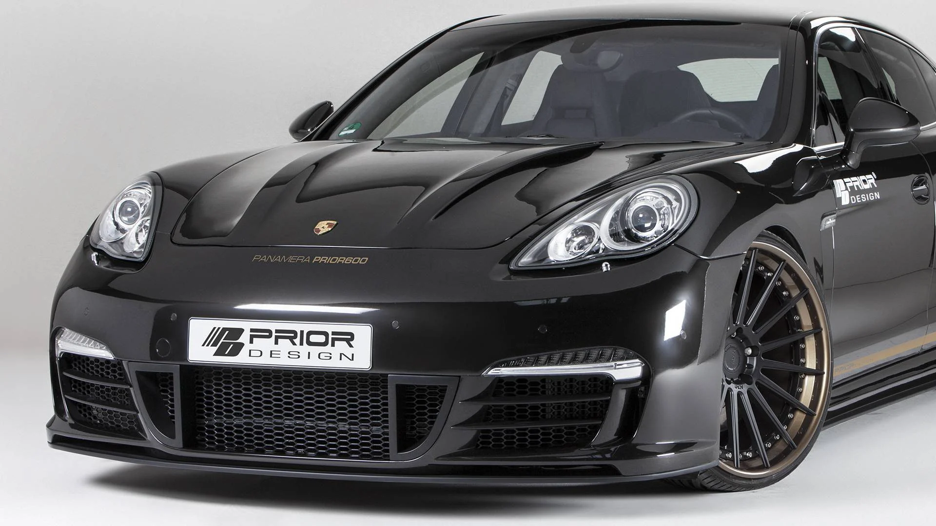 ลิ้นเสริมกันชนหน้า Prior Design P600 Front Add-On Lip Spoiler for P600 Front Bumper - Porsche Panamera 970 ภาพสินค้าที่เลือก