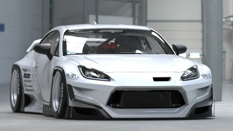 คานาร์ด V1.0 Front Canards (only) - BRZ [ ZD-8 ] / GR86 Pandem ภาพสินค้า 1