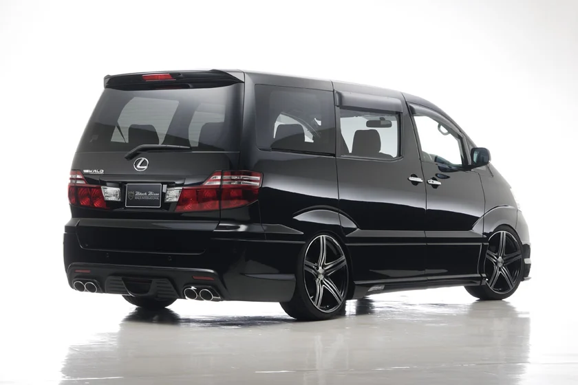 ชุดแต่ง TOYOTA ALPHARD WALD Japan สปอร์ตไลน์ แบล็กไบซัน เอดิชัน ภาพ 7