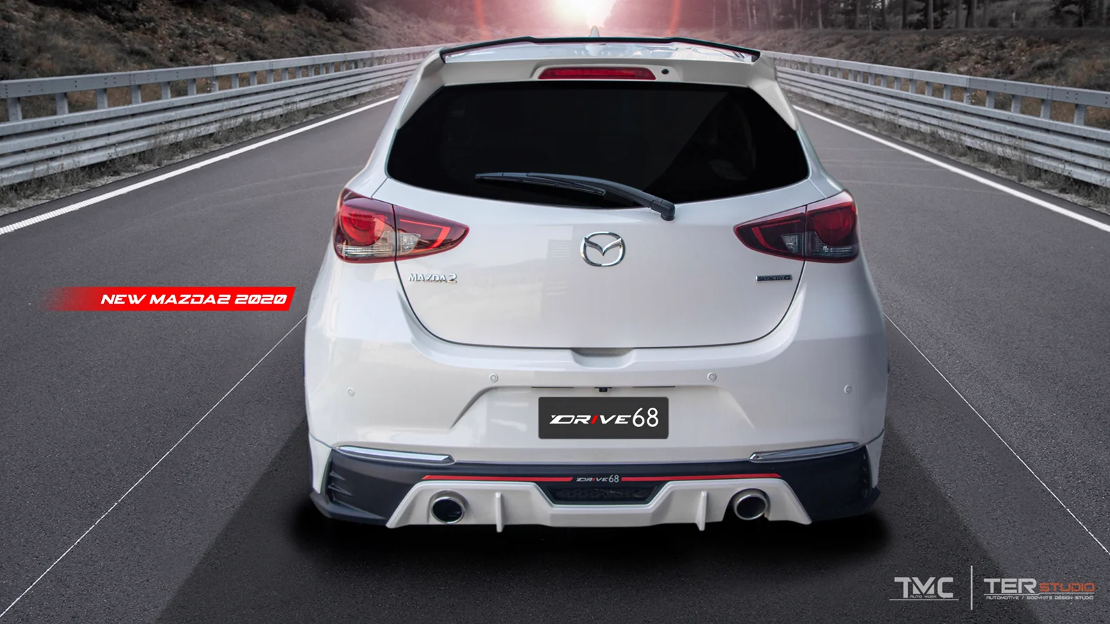 รูปชุดแต่ง ชุดแต่ง Mazda Mazda2 2020 2022 Drive 68 Plus 5 ประตู ภาพที่ 1