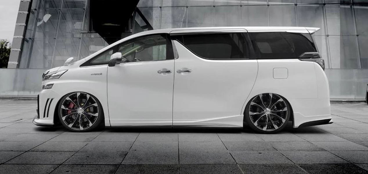 รูปชุดแต่ง ชุดแต่ง TOYOTA Vellfire30 2015 2017 WALD ภาพที่ 2