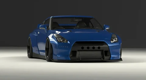 ชุดแต่งไวด์บอดี้ - FRP - No สปอยเลอร์ทรง Duck Tail + No ปีกหลัง GT Wing - V2.0 NISSAN R35 GT-R [Add wing options separately below] Pandem ภาพสินค้าที่เลือก