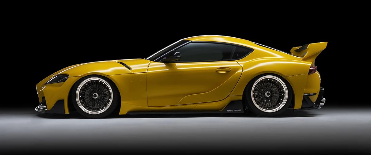 ชุดแต่ง TOYOTA SUPRA WALD Japan สปอร์ตไลน์ WIDE VERSION ภาพ 5
