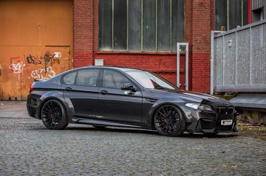 รูปชุดแต่ง ชุดแต่ง BMW Series5 F10 F11 2010 2017 PD Wide Body ภาพที่ 4