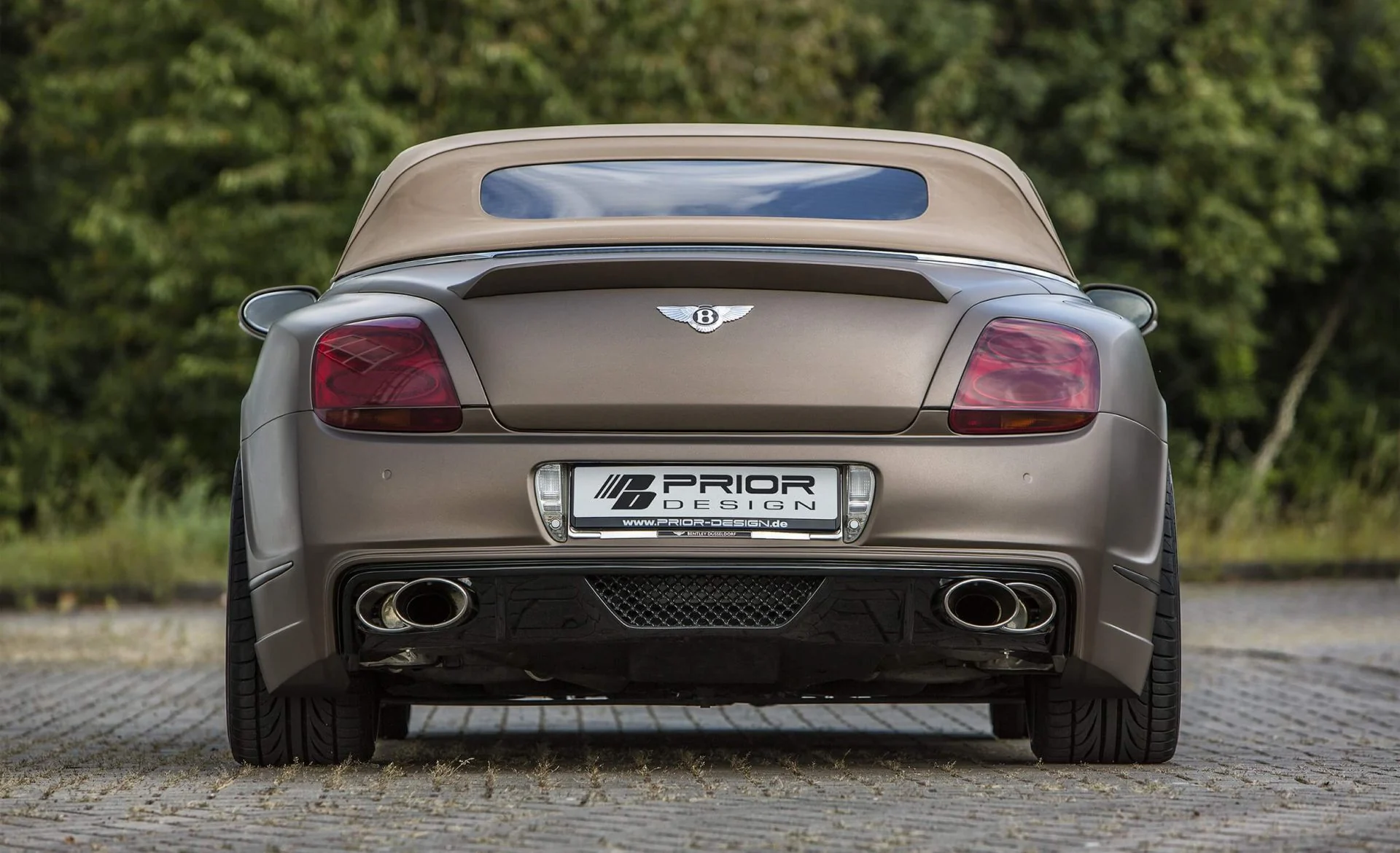 สปอยเลอร์หลัง Prior Design BENTLEY Continental GT/GTC ภาพสินค้าที่เลือก