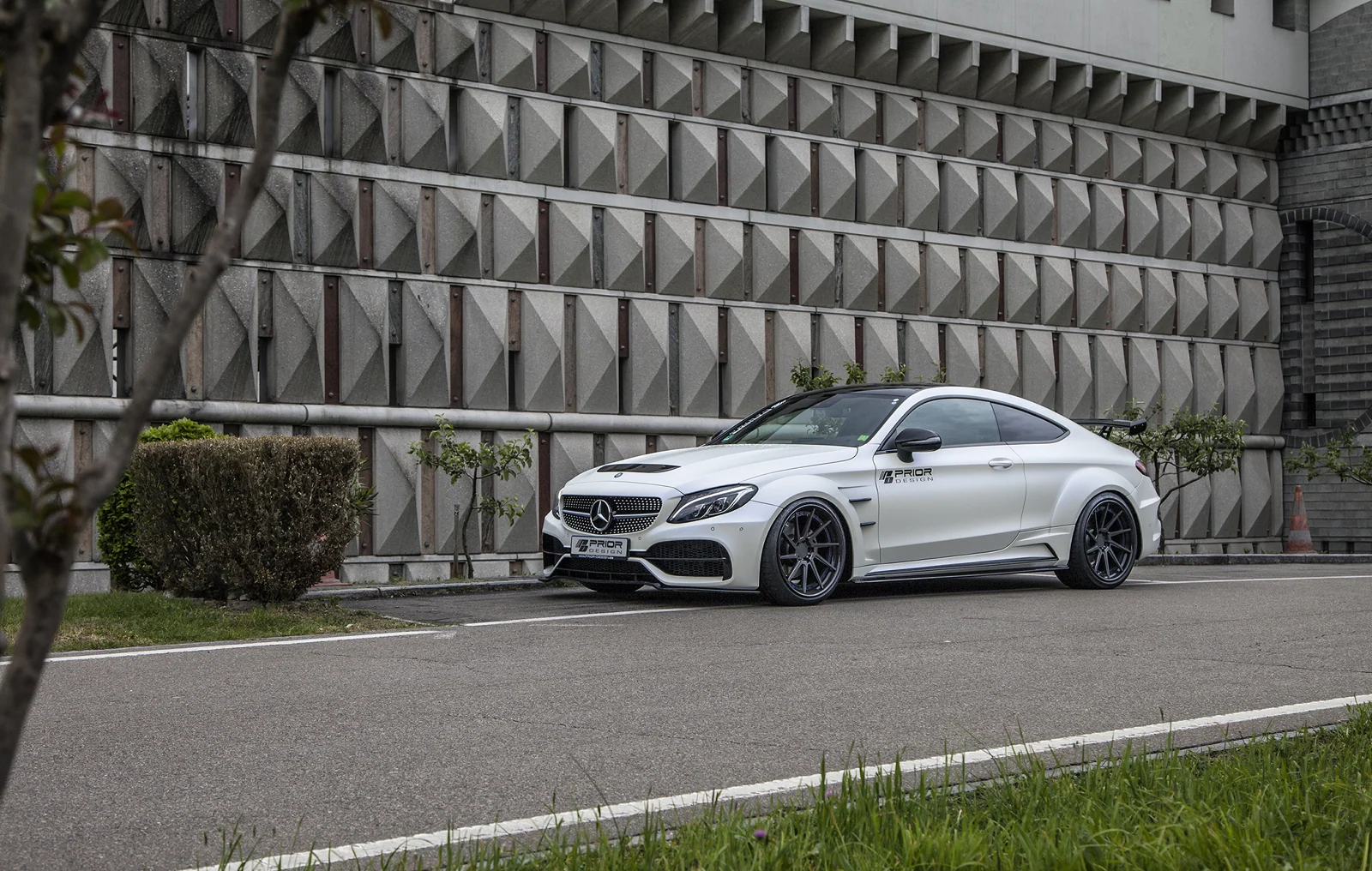 รูปชุดแต่ง ชุดแต่ง Mercedes-Benz C Class W205 2018 2020 PD Wide Body ภาพที่ 2