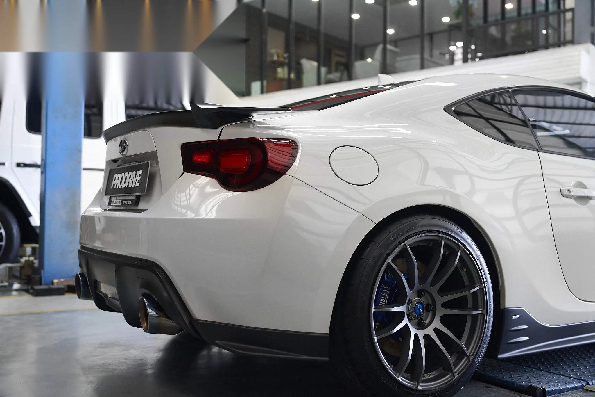 ชุดแต่ง SUBARU BRZ Subaru BRZ x STi Trunk สปอยเลอร์ Prodrive Shop ภาพ 6