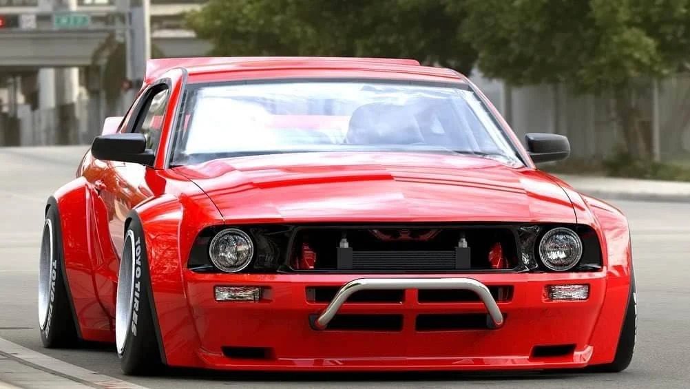 กันชนหน้า (ชิ้นแยก) - V1.0 FORD Mustang [5th-gen] Pandem ภาพสินค้าที่เลือก