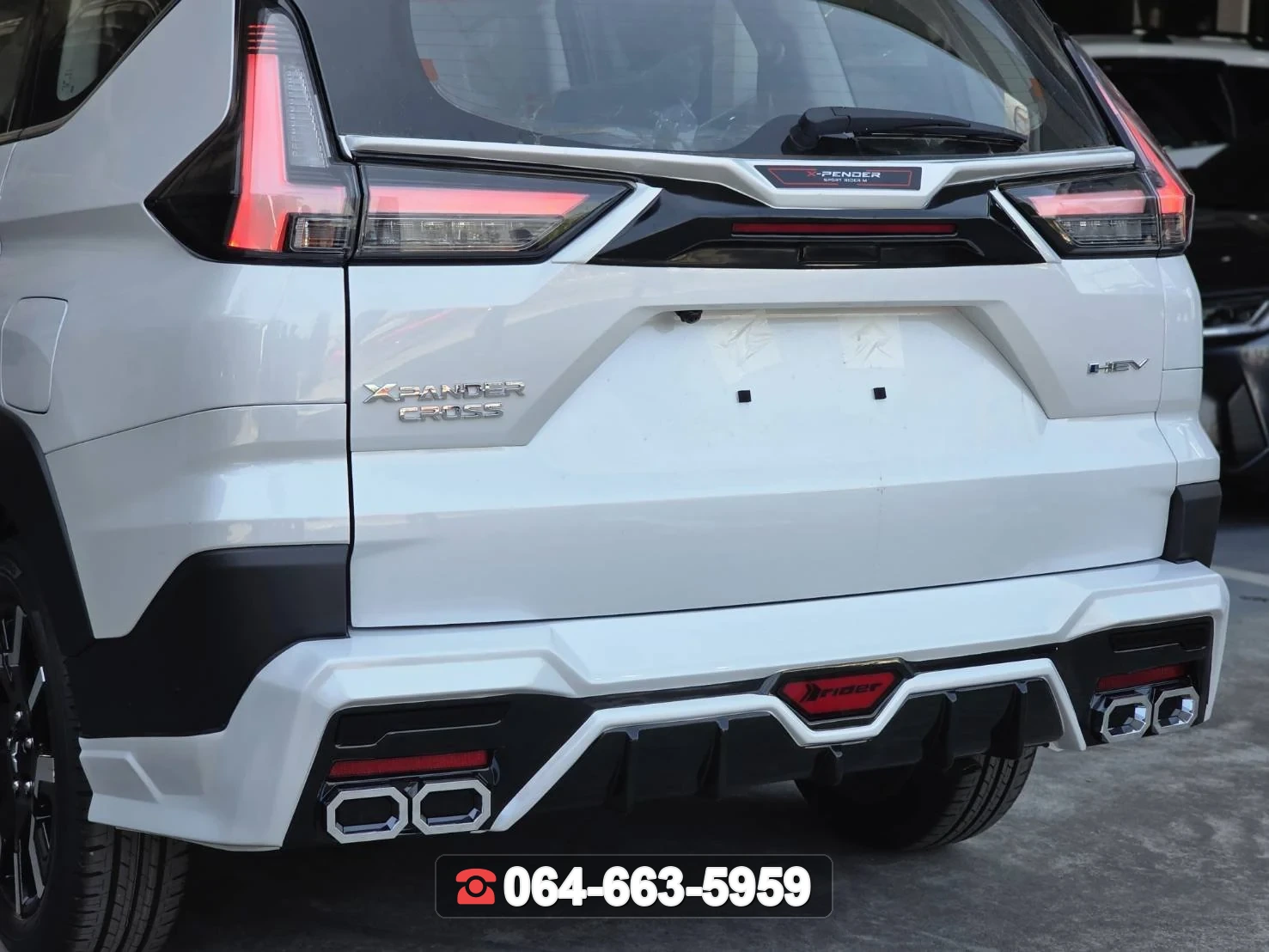ชุดแต่ง MITSUBISHI XPANDER CROSS คาดเอว Xp Cross'26 RiderM ภาพ 3