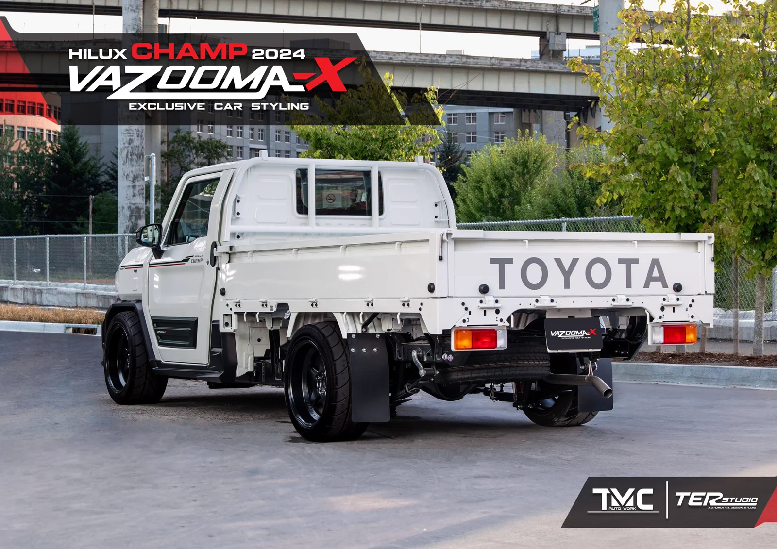 รูปชุดแต่ง ชุดแต่ง Toyota Hilux Champ 2024 Vazooma X ภาพที่ 16