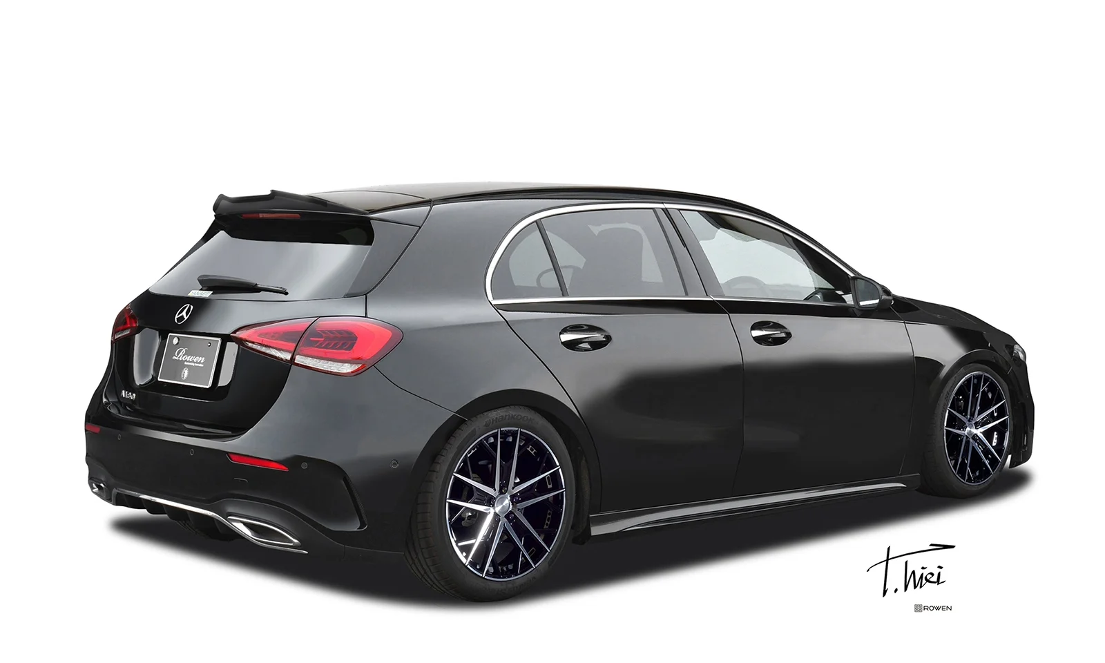 ชุดแต่ง MERCEDES BENZ A-CLASS (W177) AMG-LINE 2018.10~Rowen Japan ภาพ 23