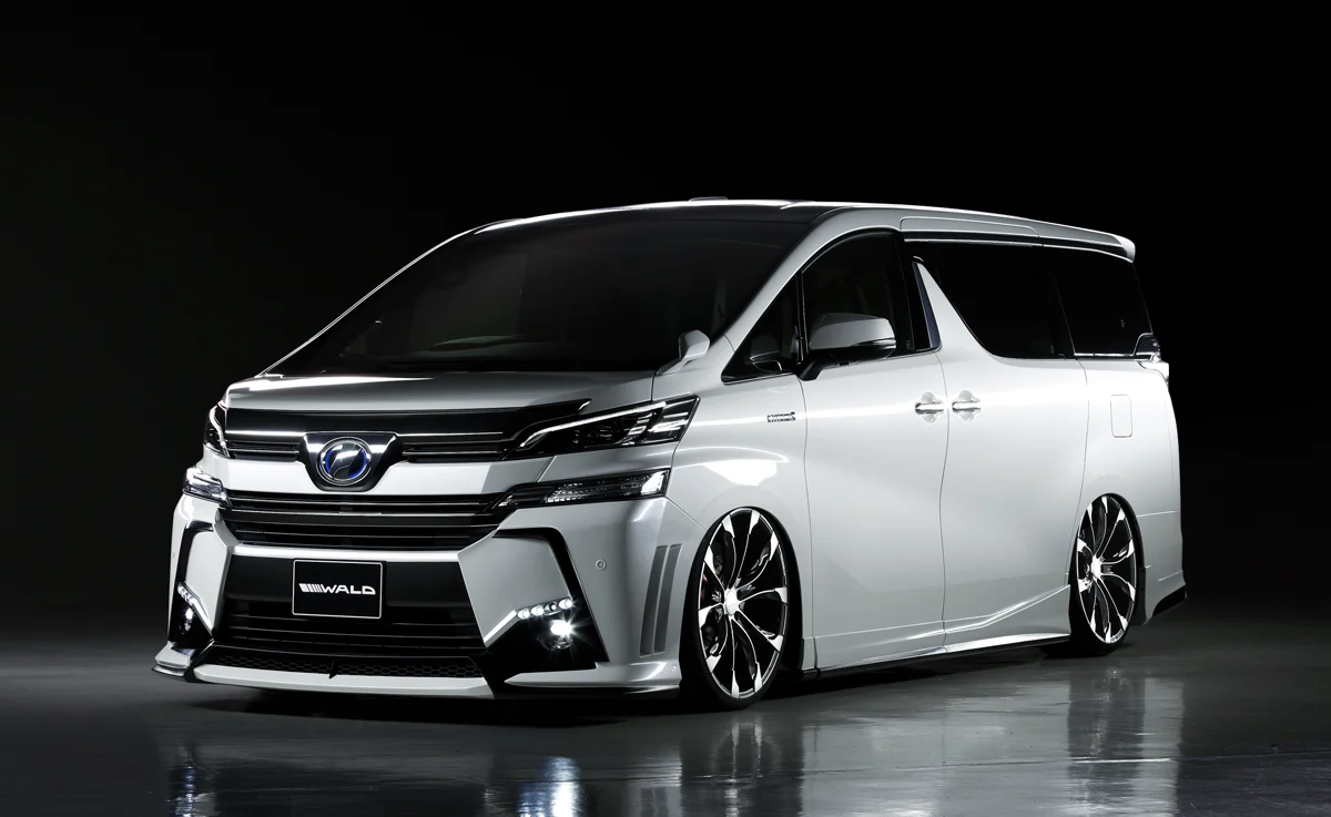 ชุดแต่ง TOYOTA VELLFIRE ALL WALD Japan สปอร์ตไลน์ BUMPER TYPE ภาพ 4