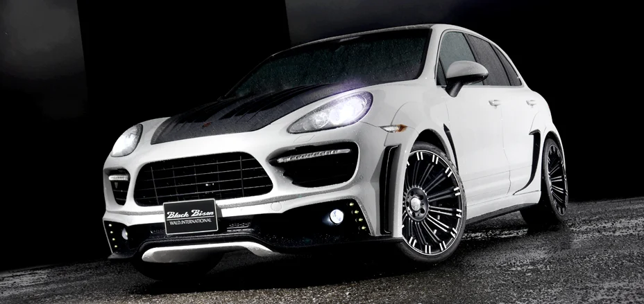 ชุดแต่ง PORSCHE CAYENNE WALD Japan สปอร์ตไลน์ แบล็กไบซัน เอดิชัน ภาพ 22