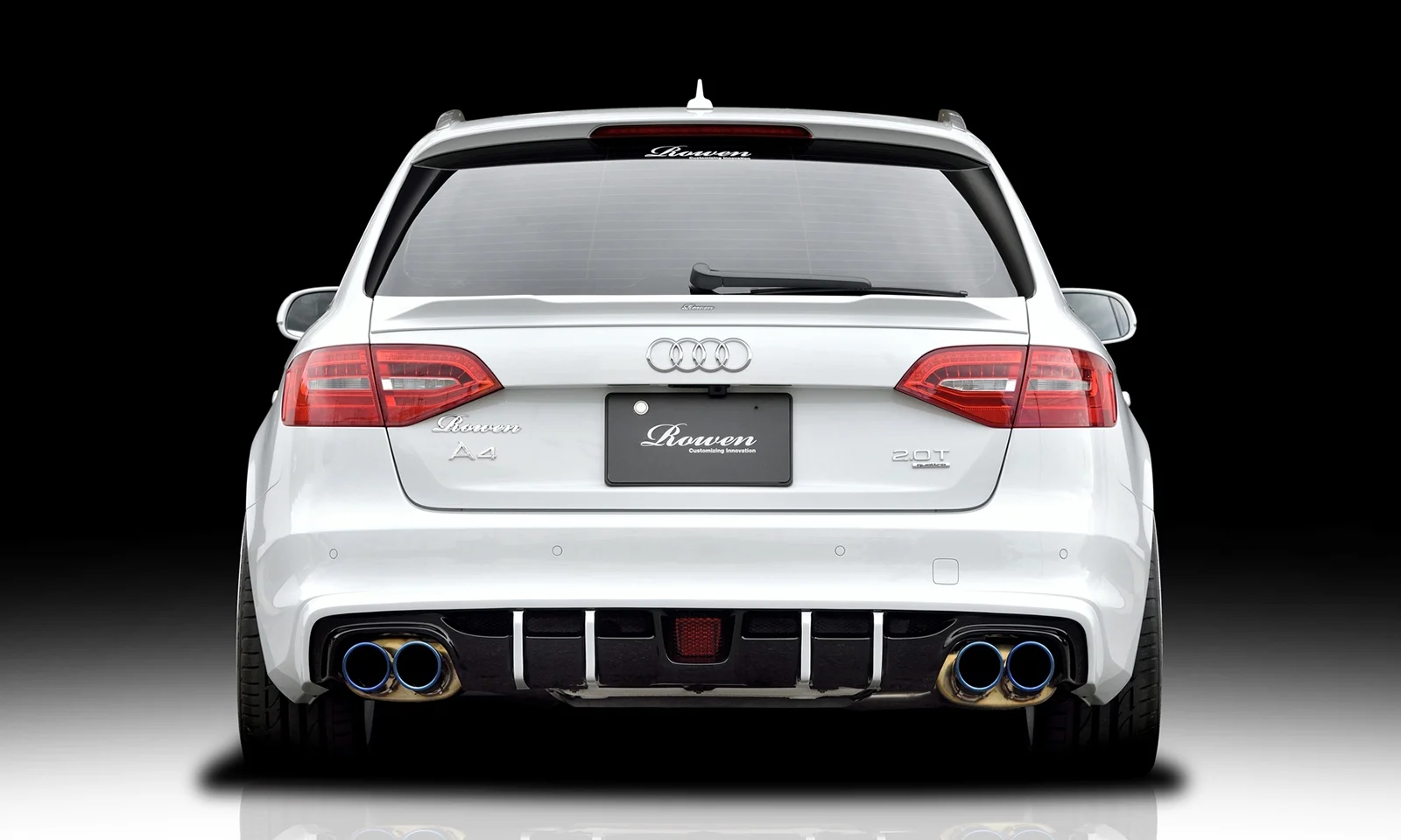 ชุดแต่ง Audi A4 S-LINE /S4 /A4 AVANT S-LINE /S4 AVANT 8K 2012.01~2016.02 Rowen Japan ภาพ 5