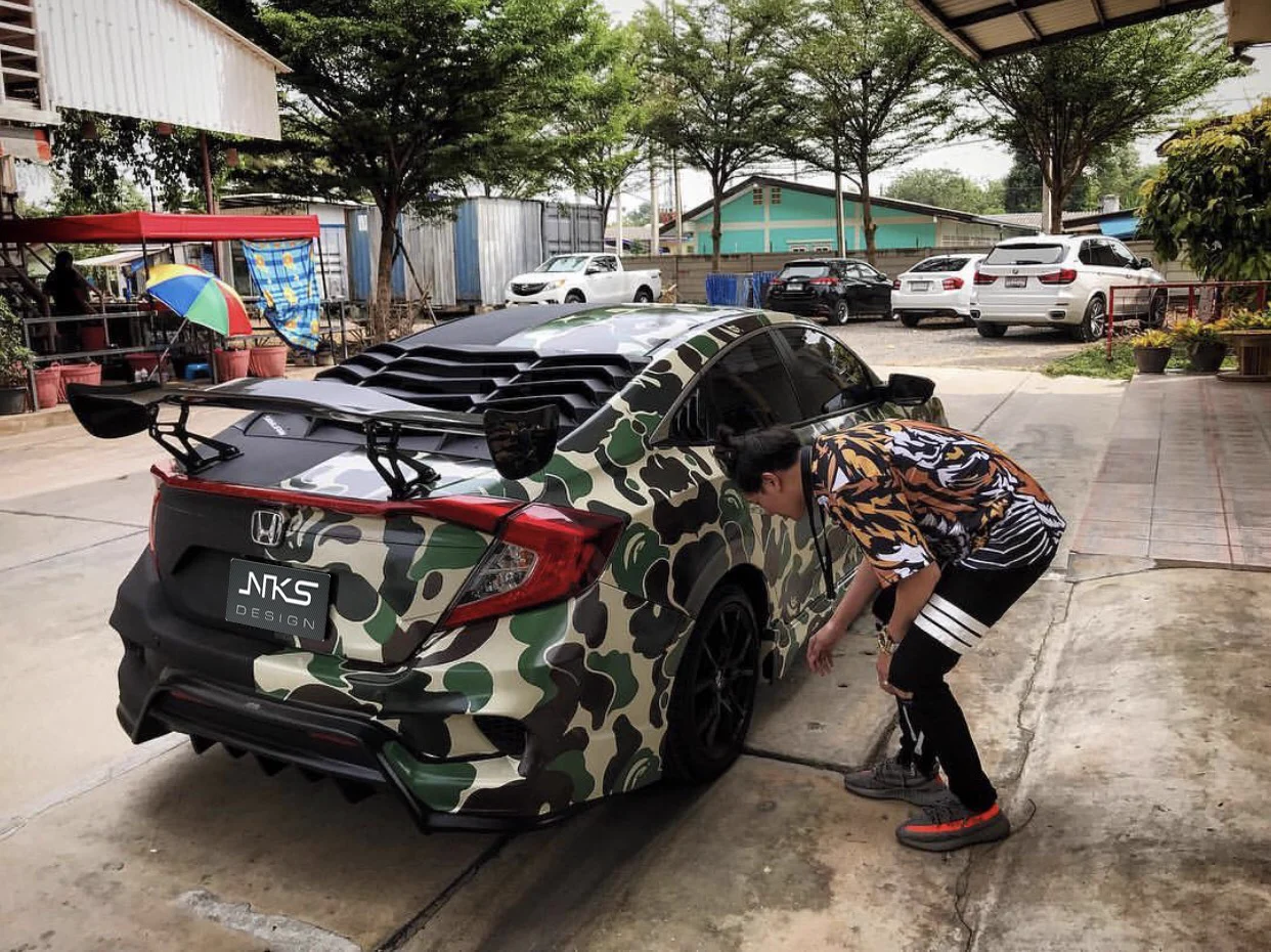 รูปชุดแต่ง ชุดแต่ง Honda Civic FC 16 21 Type X ธรรมดา V1 ภาพที่ 6