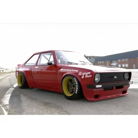 ชุดแต่งไวด์บอดี้ - V1.0 FORD Escort Mark II + สปอยเลอร์ท้าย Pandem ภาพสินค้า 1