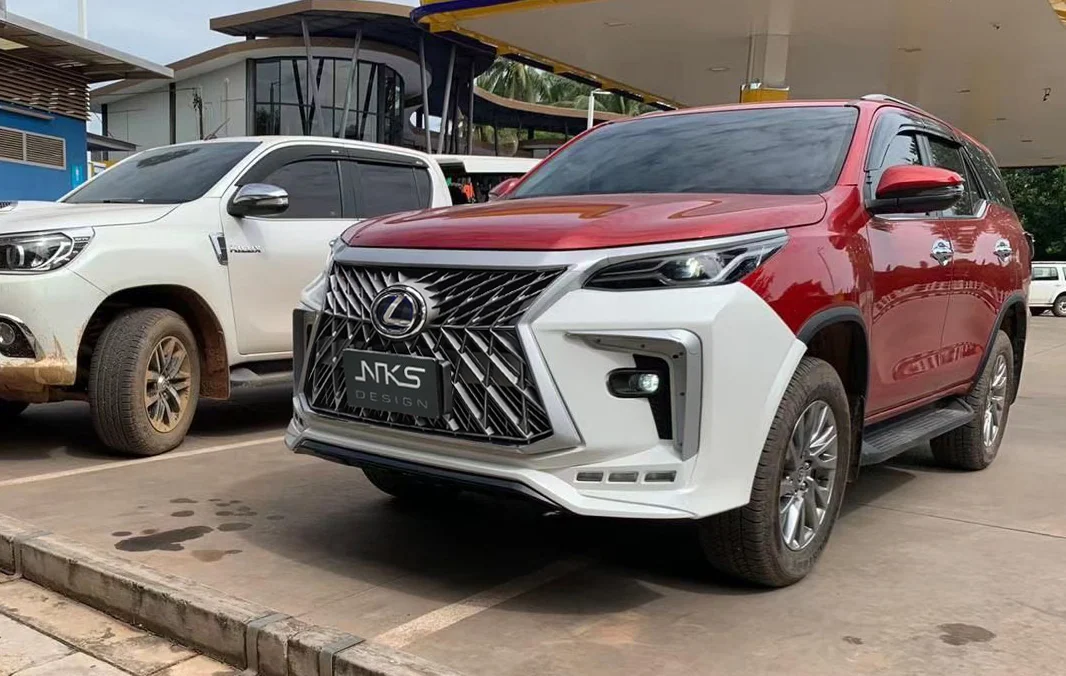 รูปชุดแต่ง ชุดแต่ง Toyota Fortuner 2020 2024 Lexus V.3 ภาพที่ 3