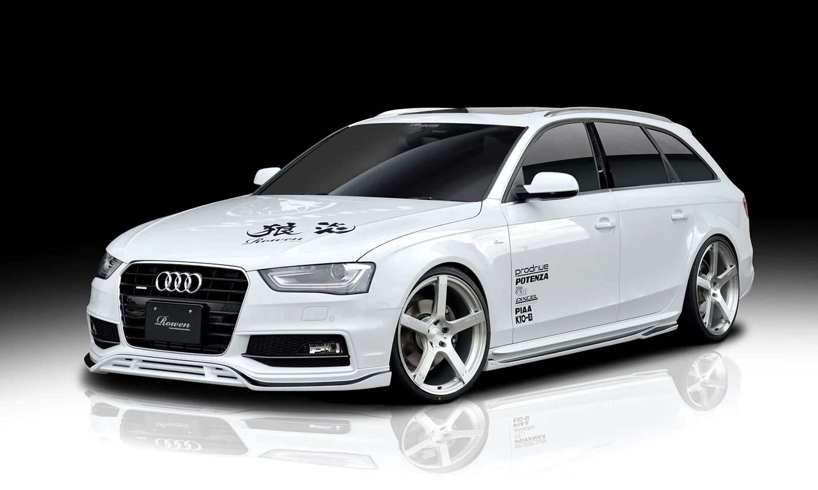 ชุดแต่ง Audi A4 S-LINE /S4 /A4 AVANT S-LINE /S4 AVANT 8K 2012.01~2016.02 Rowen Japan ภาพ 1