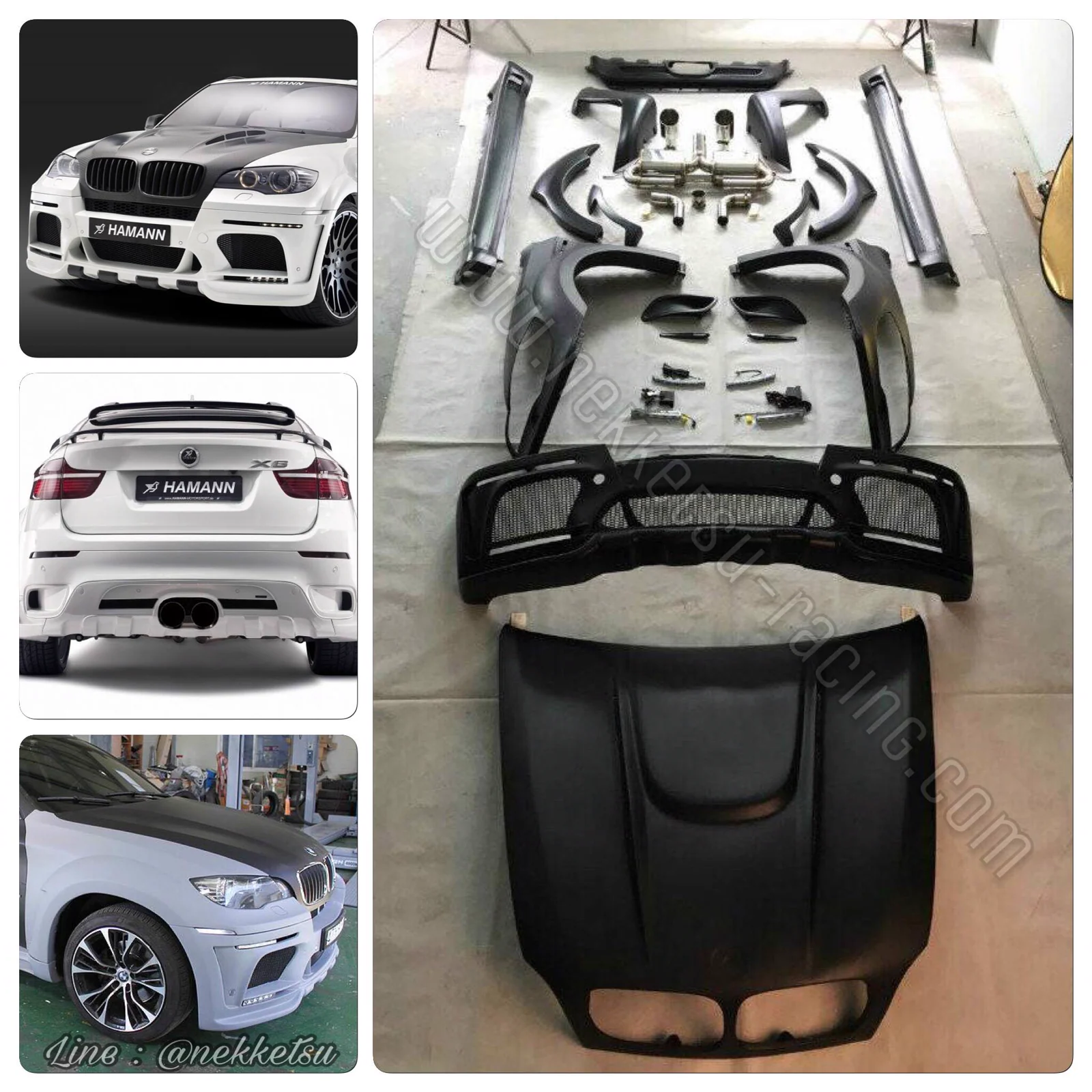 รูปชุดแต่ง ชุดแต่ง BMW X6 E71 ภาพที่ 7
