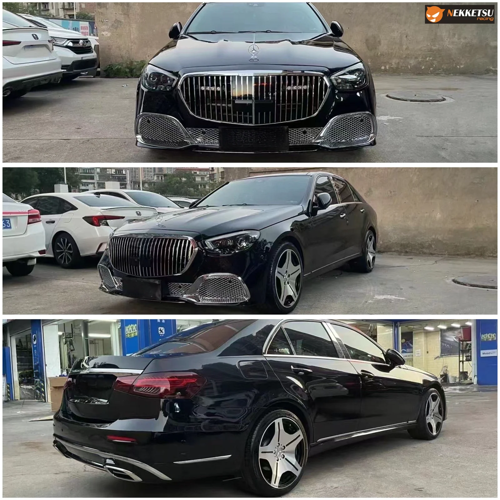 รูปชุดแต่ง ชุดแต่ง Mercedes-Benz E Class W212 4 ประตู 2013 2017 เปลี่ยนเป็น W213 Maybach ภาพที่ 2