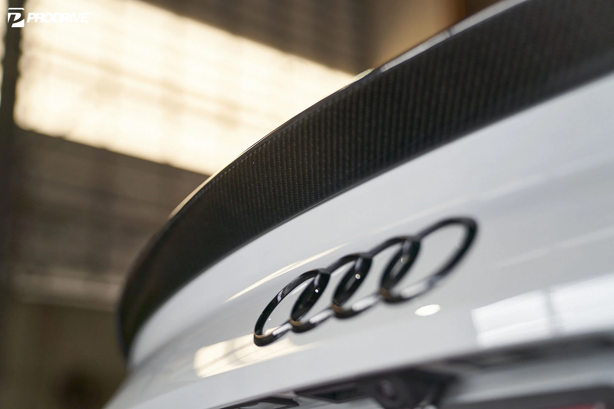 ชุดแต่ง Audi A5 Audi A5 Coupe x คาร์บอน Ducktail สปอยเลอร์ Prodrive Shop ภาพ 7