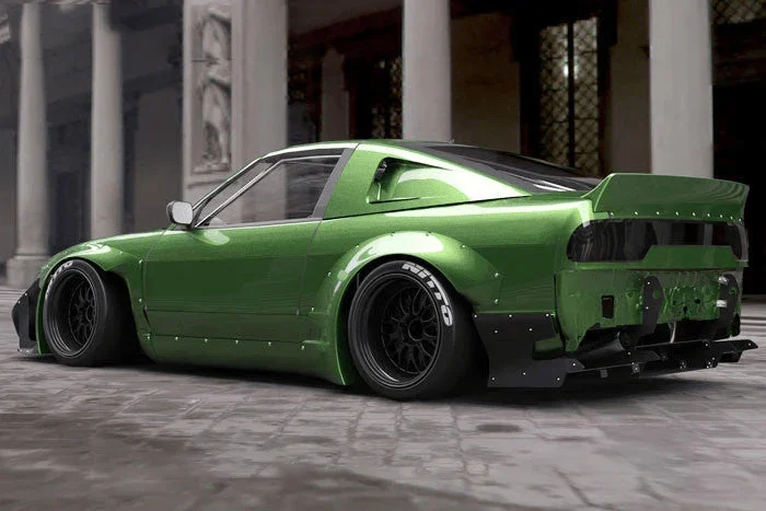 ดิฟฟิวเซอร์หลัง (ชิ้นแยก) - V2.0 NISSAN 180SX / 240SX [RPS13] Rocket Bunny Racing ภาพสินค้าที่เลือก
