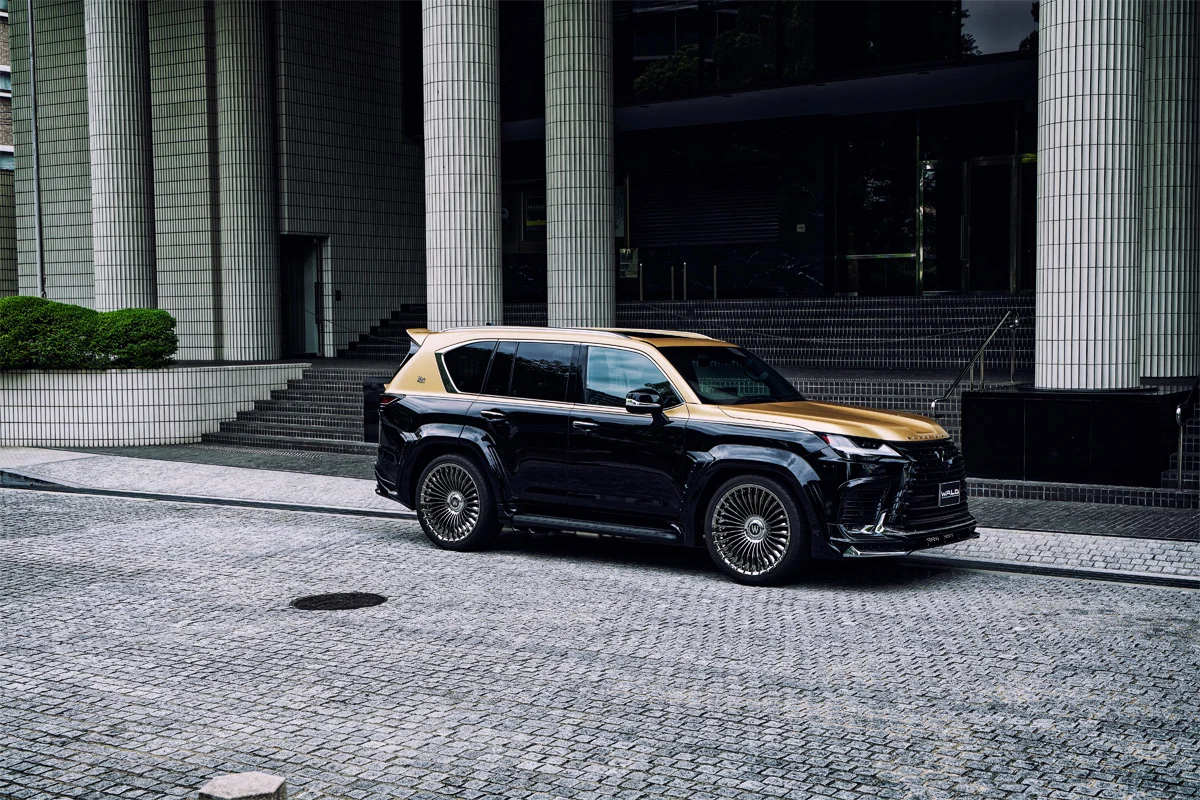 ชุดแต่ง LEXUS LX600/700h WALD Japan สปอร์ตไลน์ แบล็กไบซัน เอดิชัน ภาพ 9
