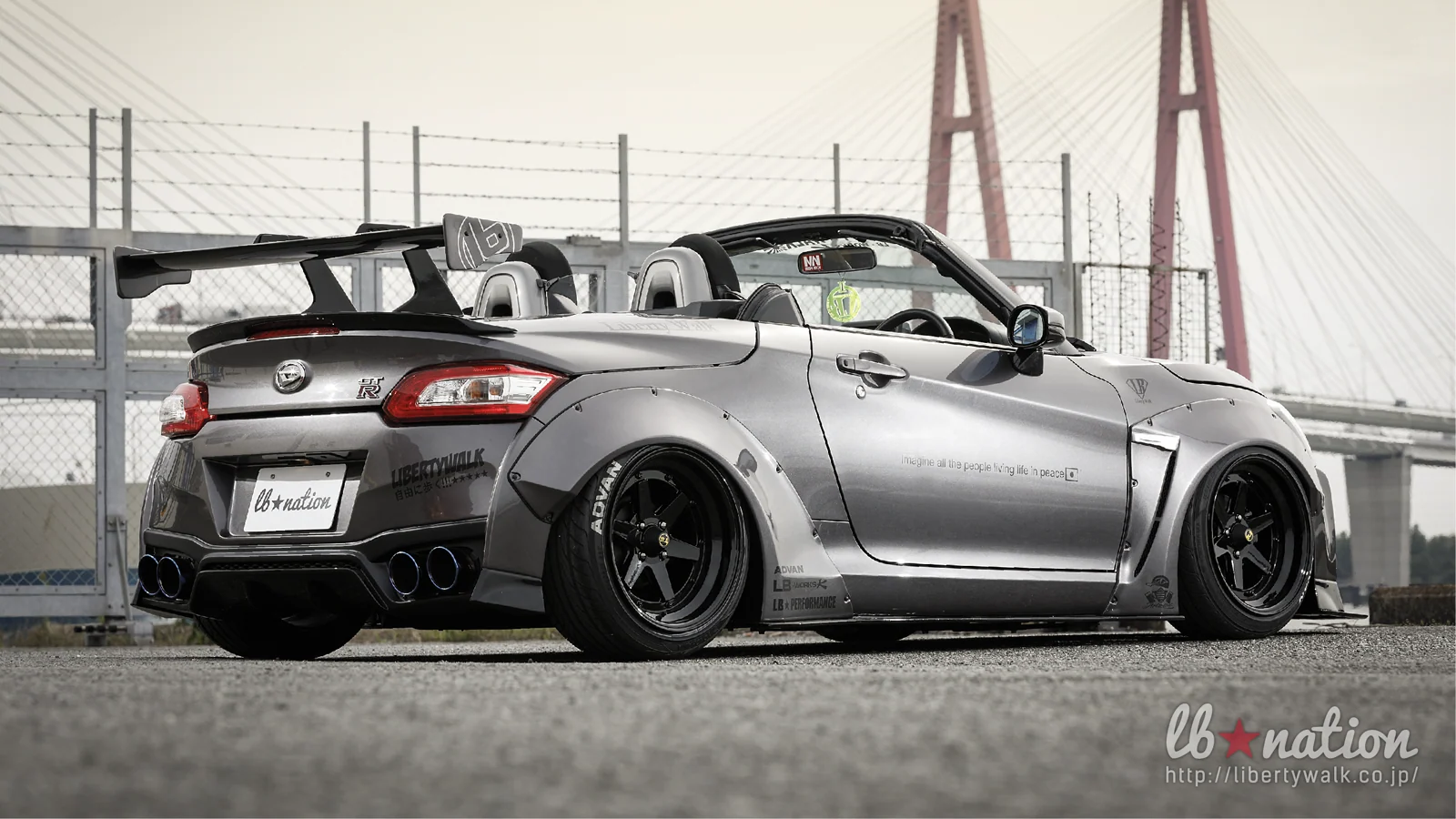รูปชุดแต่ง ชุดแต่ง DAIHATSU COPEN GT K LB WORK ภาพที่ 11
