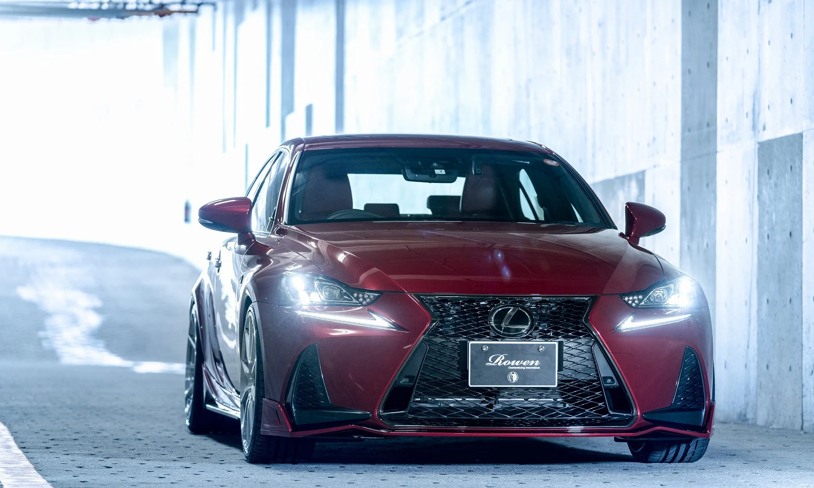 ชุดแต่ง LEXUS IS F-SPORT 350/300h/300/200t GSE3#/AVE3#/ASE30 2016.10~2020.11 Rowen Japan ภาพ 10