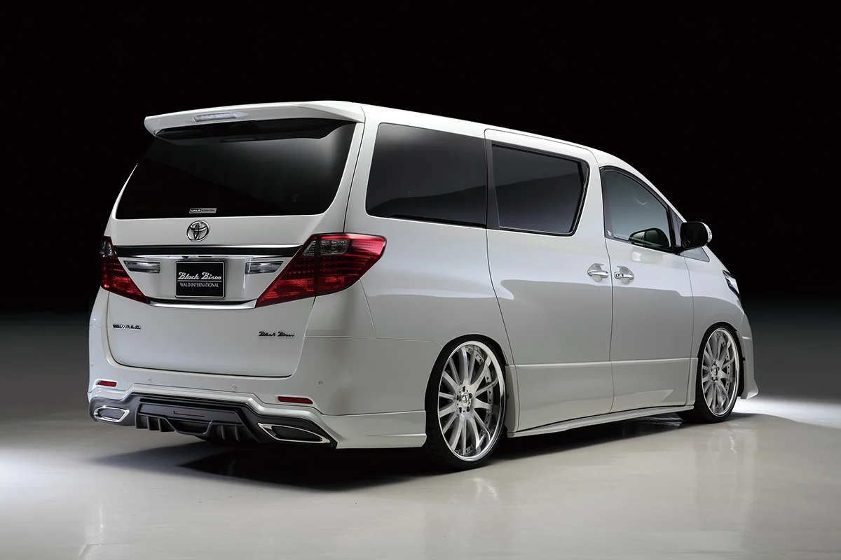ชุดแต่ง TOYOTA ALPHARD WALD Japan สปอร์ตไลน์ แบล็กไบซัน เอดิชัน COMBINATION KIT ภาพ 9