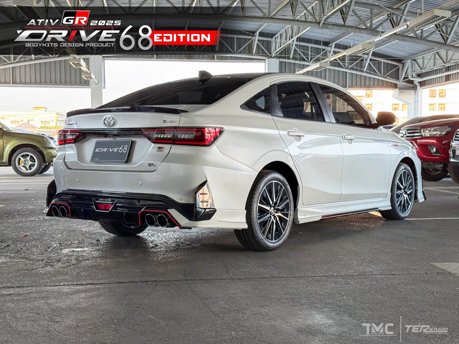 รูปชุดแต่ง ชุดแต่ง Toyota Yaris Ativ 24 26 GR Sport 2025 ภาพที่ 6