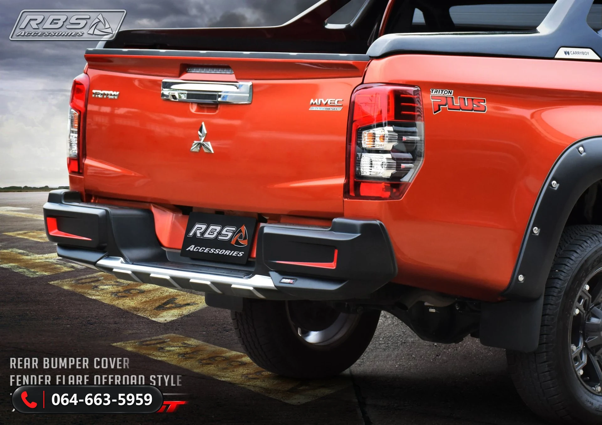 ชุดแต่ง MITSUBISHI TRITON 2019 4x4 RBS ภาพ 14