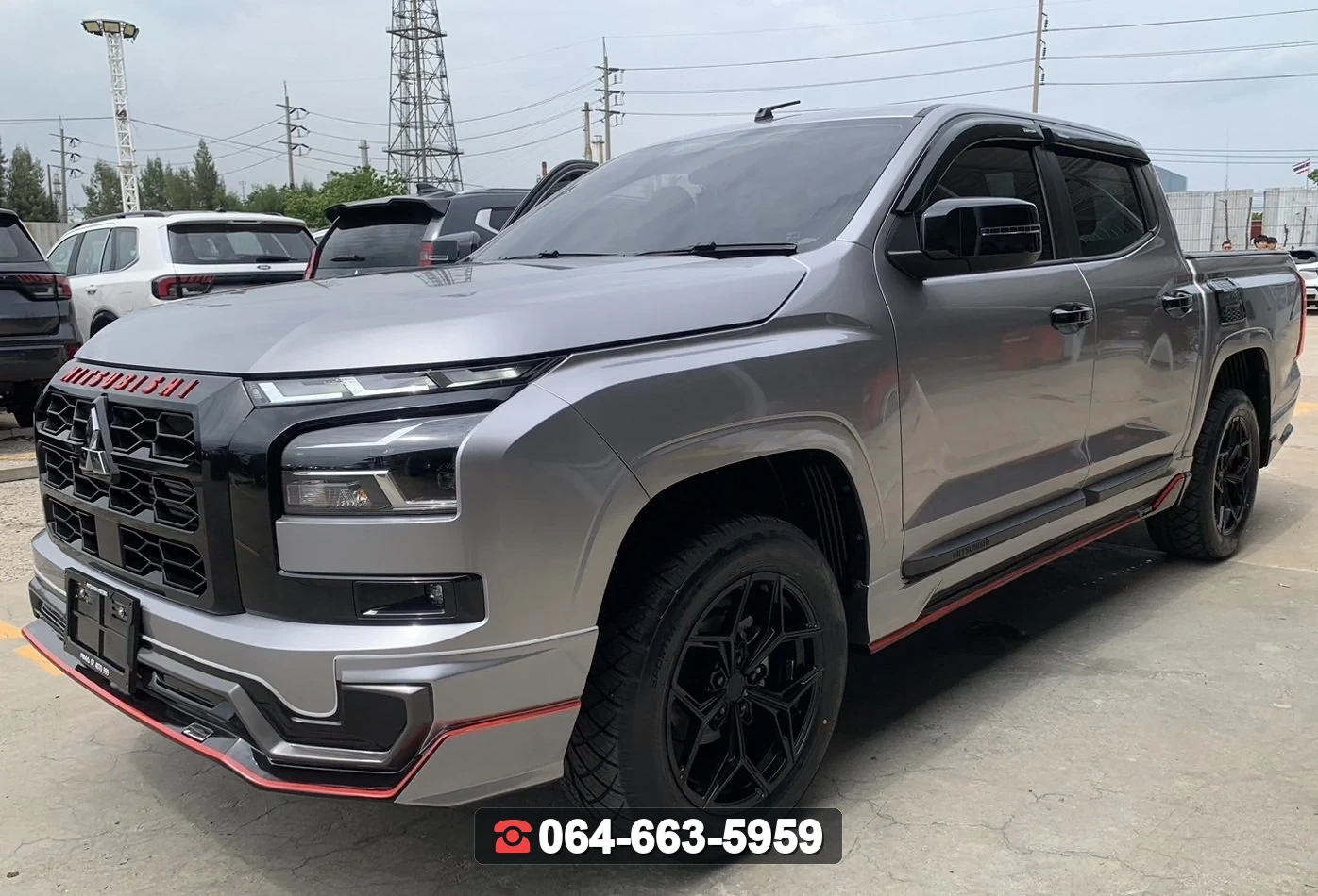 ชุดแต่ง MITSUBISHI Triton'24 4D RiderM ภาพ 4