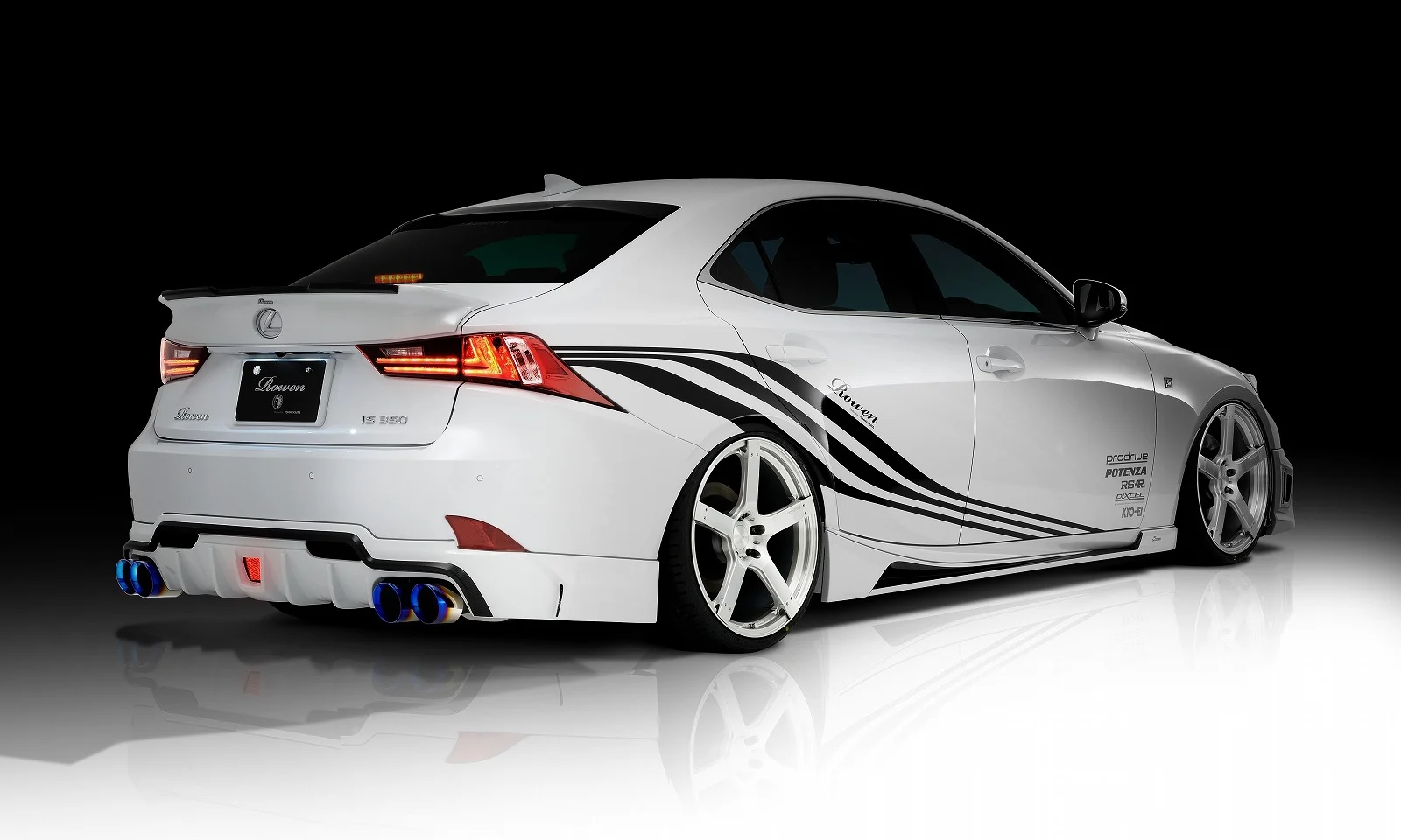 ชุดแต่ง LEXUS IS F-SPORT 350/300h/200t/250 GSE3#/AVE30/ASE30 2013.05~2016.09 Rowen Japan ภาพ 6