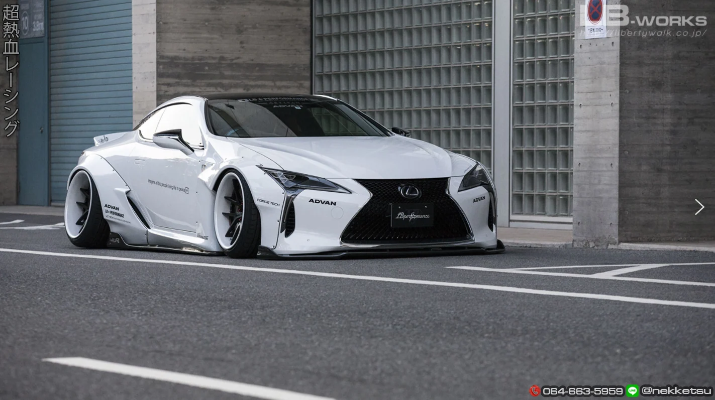 รูปชุดแต่ง ชุดแต่ง Lexus LC500 LB WORK ภาพที่ 3